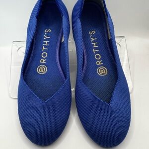 Rothy's Periwinkle round toe Flats (discontinued color)